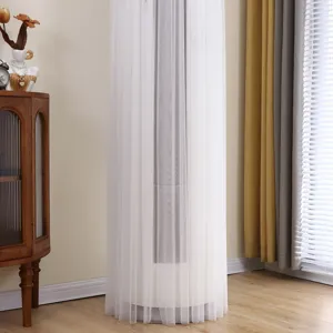 Elegante funda de encaje transparente blanca para aire acondicionado vertical cilíndrico antipolvo.