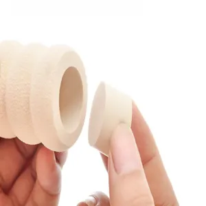 Spiral door handle protective sponge cover detail showing soft texture and plug part design.