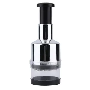Hachoir presse-ail manuel en acier inoxydable pour cuisine coupe-légumes ustensile pratique