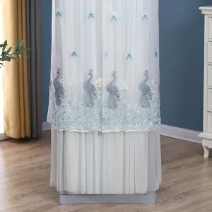 Copertura Antipolvere per Condizionatore Verticale in Tessuto Ricamato Decorativo Elegante