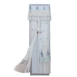 Copertura antipolvere per condizionatore verticale con bellissimo ricamo in pizzo.