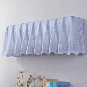 Copertura antipolvere per condizionatore in pizzo a parete decorativa protezione floreale