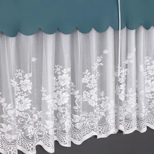 Spitzen Kühlschrank Staubschutz Mikrowelle Abdeckung Tuch vintage Blumen Heimdeko