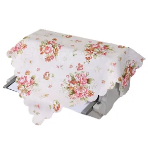 Floral Print Dust Cover Multi-purpose Printer Microwave Fabric Protector Home Office