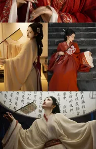 Klassieke Chinese stijl handwaaier voor fotografie dans Hanfu accessoire elegant