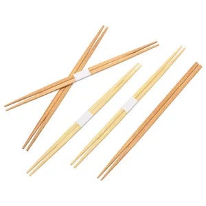Σετ από ξύλινα chopsticks μπαμπού μιας χρήσης με μυτερά άκρα για σούσι και ασιατικό φαγητό