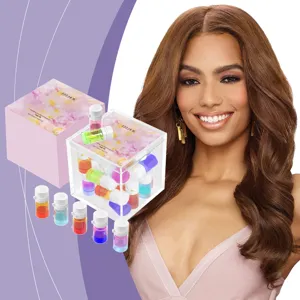 Huile Essentielle Capillaire Parfumée Pack Mixte Portable Nourrissant Anti-Frisottis Traitement Liquide