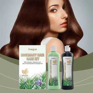 Rosemary Hair Care Set Nourishing Moisturizing Shampoo And Conditioner Natural Glossy Hair Repair Treatment Kit