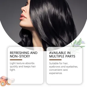 Batana Haaröl Detail mit leichter, nicht klebriger Textur für Haare, Brauen und Wimpern.