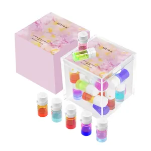 Eelhoe Huile Cheveux Set Nourrissant Brillance Parfum Portable Multicolore Voyage Soin Sérum