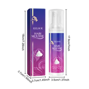 EELHOE hair styling mousse provides lightweight volume and long-lasting hold for all hair types.