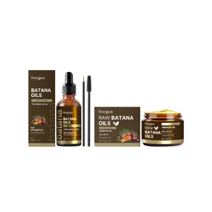HOEGOA Batana Haaröl und Maske Set, tief nährend, Haare stärken und feuchtigkeitsspendend.