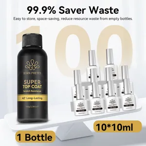Refill 100g BORN PRETTY super top coat for scratch-resistant long-lasting nails