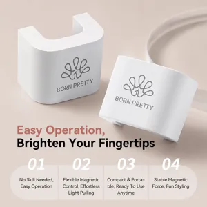 BORN PRETTY magnetic cat eye nail art tool for effortless light-pulling effects