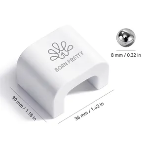 Professional Born Pretty cat eye nail art magnet tool with dimensions and steel ball
