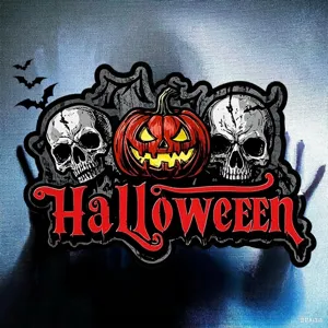 Halloween Skeleton Pumpkin Static Cling Window Stickers Spooky Skull Jack-O-Lantern Glass Decals For Storefront Home Party Decor