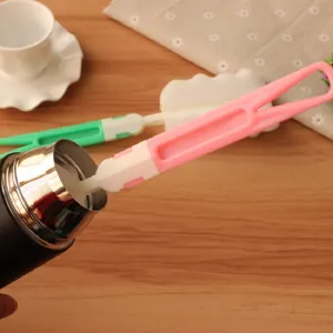 Long handle sponge cup cleaning brush set for bottles, glasses and tumblers daily use.