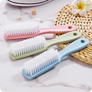 Spazzola per Scarpe in Plastica Multifunzionale Setole Morbide Spazzola per Pulizia Bucato Casa Bagno Spazzola per Pavimenti