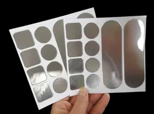 Patchs de reparation de casserole en acier inox autocollants metalliques ensemble details