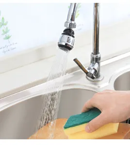 Rubinetto cucina estensione spruzzatore antispruzzo risparmio idrico filtro ugello aeratore