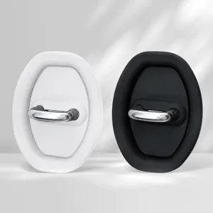Car door shock absorbing silicone pads, anti-collision damping protector for cars.