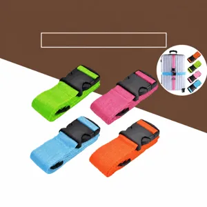 Sangle de valise réglable sangle de voyage pour bagages avec boucle de sécurité robuste