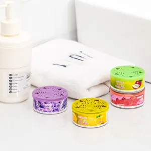 Solid air freshener set for car and home, long-lasting aroma deodorizer for toilet room.