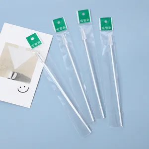 Stainless Steel Nylon Bristle Straw Cleaning Brush Bottle Tube Cleaner Kitchen Cleaning Tool Household Supply