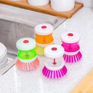 Spazzola per piatti automatica con dispenser di liquido spazzola pulizia multifunzione cucina