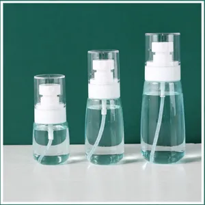 Portable Travel Refillable Spray Bottle Plastic Empty Cosmetic Perfume Atomizer Fine Mist Spray Bottle For Toner Alcohol