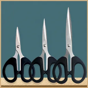 Stainless Steel Household Office Stationery Scissors Sharp Metal Blade Multipurpose Tool