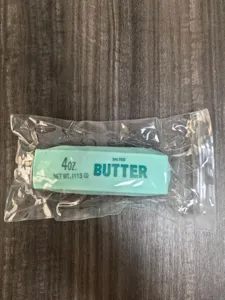 Detailed view of simulated butter slow rebound squishy stress relief toy, green creative design.
