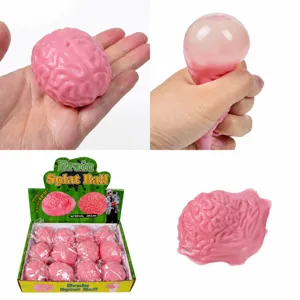 Novità Cervello Antistress Spremitura Giocattolo Palla d'Acqua Divertente Decompressione Sfiato Giocattolo Morbido TPR Fidget Giocattolo Regalo