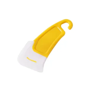 Silikon Küchenschaber zum Reinigen von Töpfen und Geschirr, flexibles Haushaltswerkzeug.