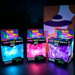 Leuchtende Quallen Dekompression Quetschspielzeug LED Neon Oktopus Stressabbau Spiel.