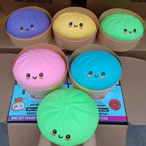 25cm γιγαντιαίο squishy dumpling παιχνίδι ανακούφισης από το άγχος χαριτωμένο