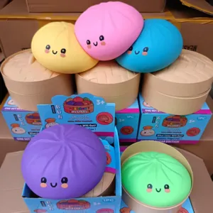 Γιγαντιαίο παιχνίδι squishy ψωμιού προσομοίωσης με μίνι ατμομάγειρα και μυστηριώδες κουτί