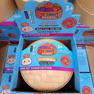 Μεγάλο σετ παιχνιδιού squishy ντάμπλινγκ 25εκ., χαριτωμένο κουτί μυστηρίου κατά του άγχους.