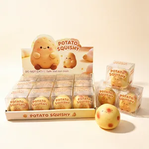 Cute potato squishy toy slow rising stress relief toy cute sensory toy for kids and adults