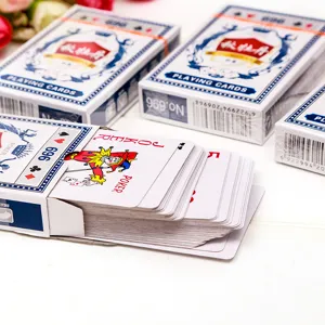 Thick Coated Paper Playing Cards Standard Size Entertainment Board Game Poker Cards For Party Family