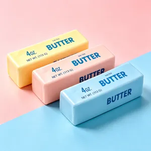Slow Rebound Simulation Butter Block Squishy Toy Sensory Fidget Toy For Stress Relief And Fun