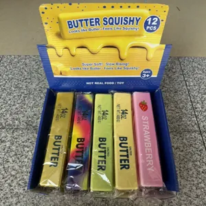 Slow Rising Simulation Butter Bar Squishy Toy Soft Stress Relief Decompression Sensory Toy Fidget Toy Gift