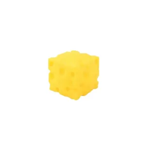 Slow rebound cheese cube squishy stress relief toy desktop cute decompression novel item