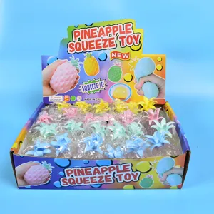 Giocattolo antistress ananas fidget sensoriale colorato giocattolo di decompressione
