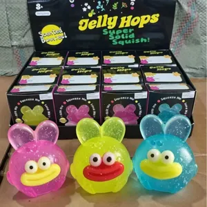 Grote Mond Konijnenhoofd Langzame Terugvering Squishy Speelgoed Schattig Dier Dekompressie Fidget Speelgoed Novelty Stressverlichting Speelgoed Voor Studenten