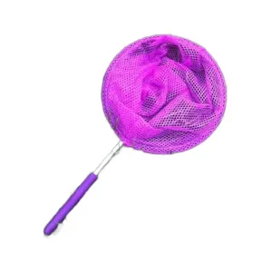 Filet telescopique papillon peche enfants jouet insecte plein air plage violet maillage