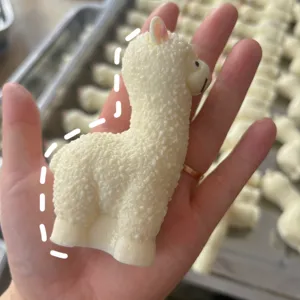 Simulation Alpaca Squishy Toy Slow Rebound Cute Animal Decompression Stress Relief Fidget Toy Gift for Kids Adults
