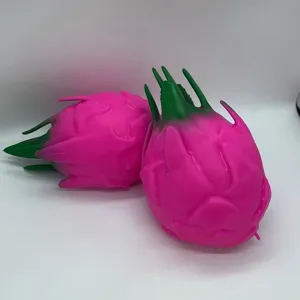 Simpatico antistress a forma di frutto del drago giocattolo sensoriale morbido carino