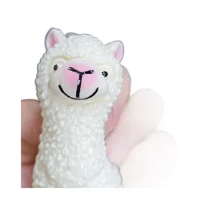 Cute alpaca squishy toy slow rising stress relief decompression toy for kids and adults