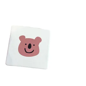 Cute koala bear square makeup mirror portable desktop cosmetic mirror for daily use